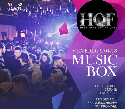 HQF - CARAGATTA - MUSIC BOX - Boccaccio Club