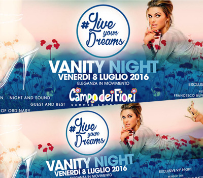 Campo dei Fiori - VANITY NIGHT - Boccaccio Club