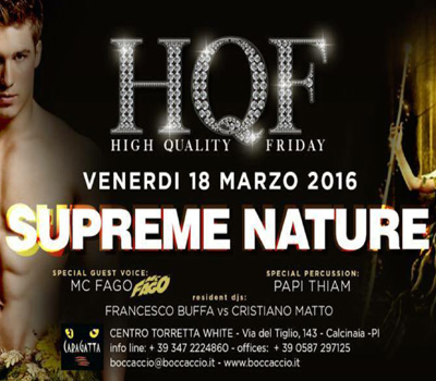 HQF - CARAGATTA - SUPREME NATURE - Boccaccio Club