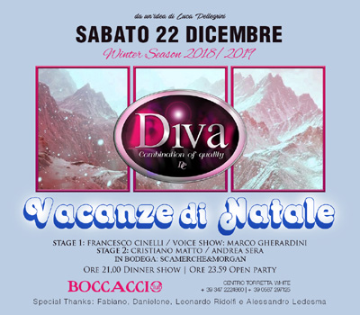DIVA - VACANZE DI NATALE - Boccaccio Club