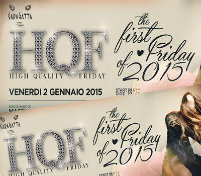 HQF - CARAGATTA - THE FIRST OF FRIDAY 2015 - Boccaccio Club