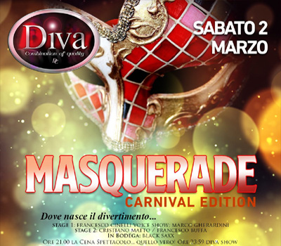 DIVA - MASQUERADE - Boccaccio Club