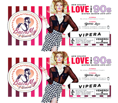 VIPERA - OVE THE 90s - Boccaccio Club