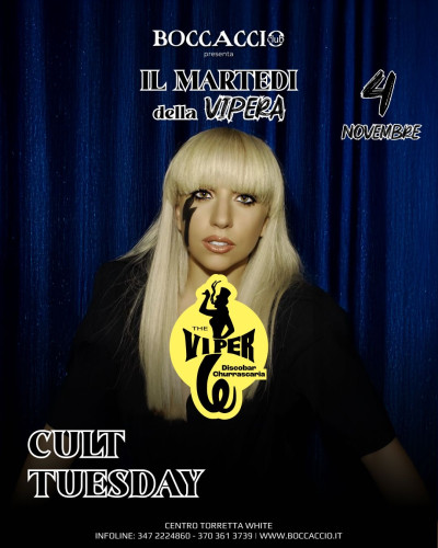 VIPERA - CULT TUESDAY - Boccaccio Club