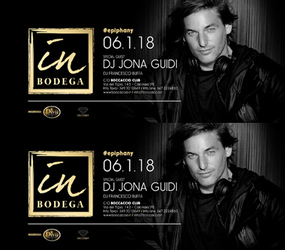IN BODEGA - DJ JONA GUIDI - Boccaccio Club