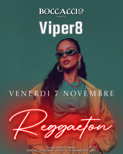VIPER8 - REGGAETON - Boccaccio Club