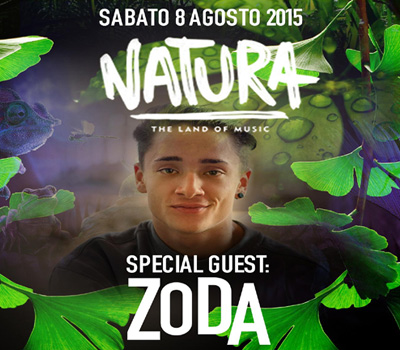 NATURA -Special Guest ZODA - Boccaccio Club