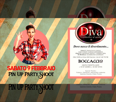 DIVA - PIN UP PARTY SHOOT - Boccaccio Club