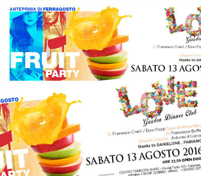 LOVE - FRUIT PARTY - Boccaccio Club