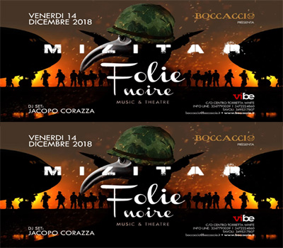 FOLIE NOIRE - MILITAR - Boccaccio Club