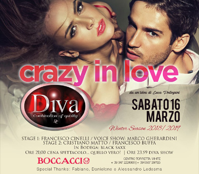 DIVA - CRAZY IN LOVE - Boccaccio Club
