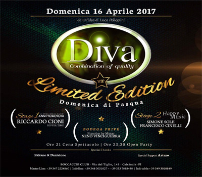 DIVA - LIMITED EDITION - Boccaccio Club