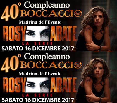 BOCCACCIO - 40th COMPLEANNO - Boccaccio Club