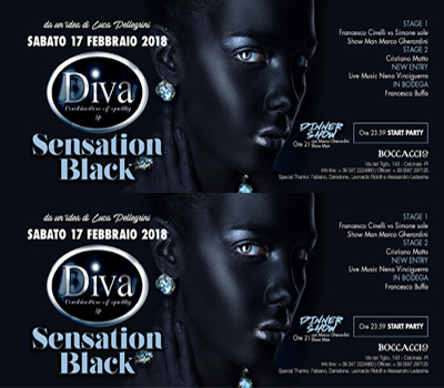 DIVA - SENSATION BLACK - Boccaccio Club