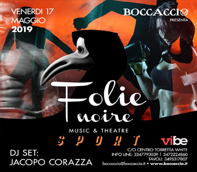 FOLIE NOIRE - SPORT - Boccaccio Club