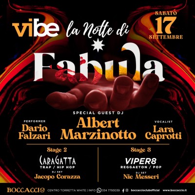 VIBE-NOTTE DI FABULA - Boccaccio Club