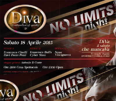 DIVA - NO LIMITS night - Boccaccio Club