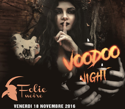 FOLIE NOIRE - VOODOO NIGHT - Boccaccio Club