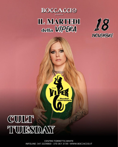 VIPERA - CULT TUESDAY - Boccaccio Club
