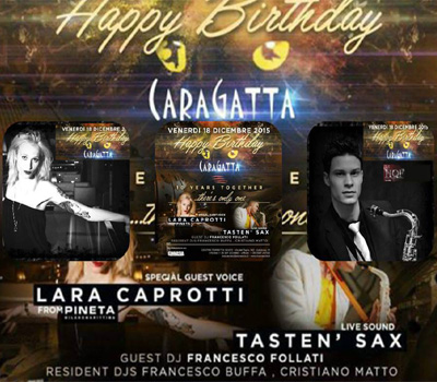 HQF - CARAGATTA - HAPPY BIRTHDAY - Boccaccio Club