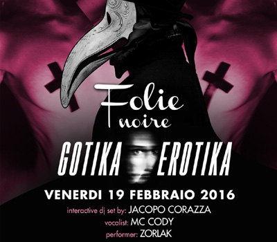 FOLIE NOIRE - GOTIKA EROTIKA - Boccaccio Club