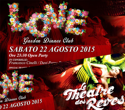 LOVE - LE THEATRE DES REVES - Boccaccio Club
