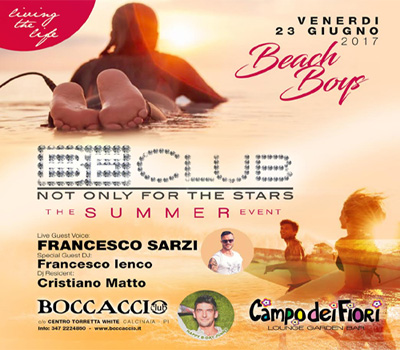 Campo dei Fiori - BEACH BOYS - Boccaccio Club