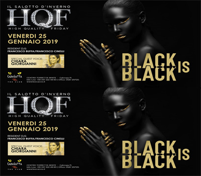 HQF - CARAGATTA - BLACK IS BLACK - Boccaccio Club