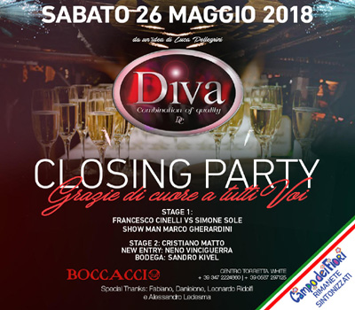 DIVA - CLOSING PARTY - Boccaccio Club