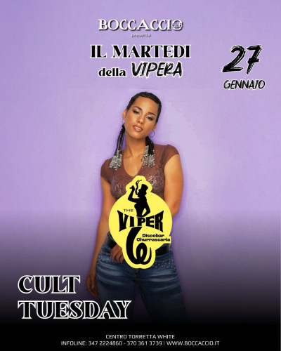 VIPERA - CULT TUESDAY - Boccaccio Club