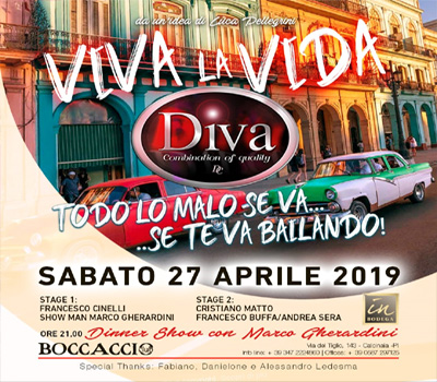 DIVA - VIVA LA VIDA - Boccaccio Club