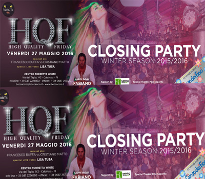 HQF - CARAGATTA - CLOSING PARTY - Boccaccio Club