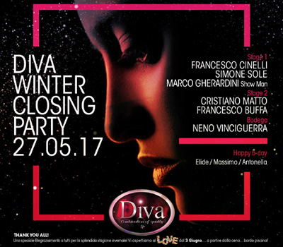 DIVA - WINTER CLOSING Party - Boccaccio Club