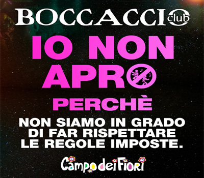 BOCCACCIO - IO NON APRO PERCHE' - Boccaccio Club