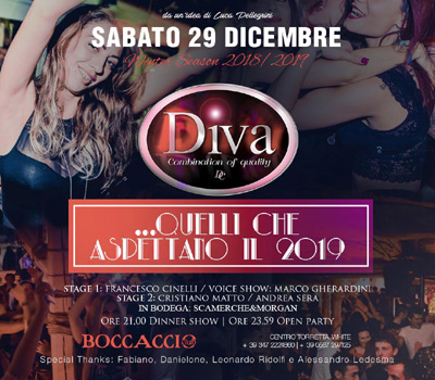 DIVA ...QUELLI CHE ASPETTANO IL 2019 - Boccaccio Club