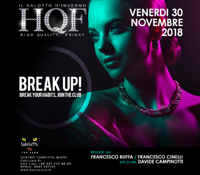 HQF - CARAGATTA - BREAK UP! - Boccaccio Club