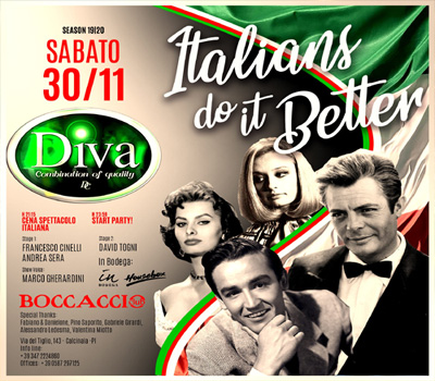 DIVA - ITALIANS DO IT BETTER - Boccaccio Club